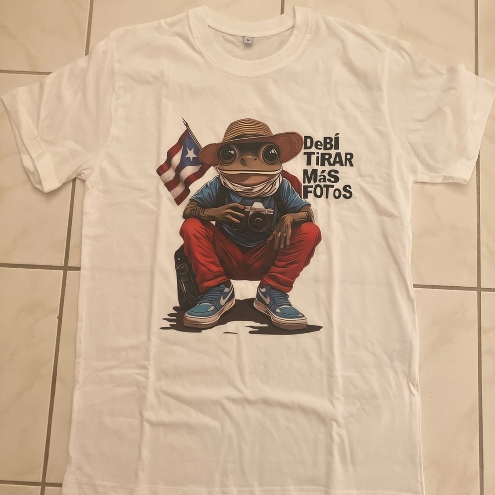 Debi Tirar Mas Fotos Boricua Shirt – Island Pride Unisex Tee medium long